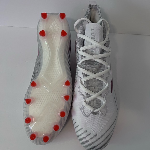 Adidas Freak Ultra Primeknit Football Cleats FX1297 White/Red Men’s Size 12.5 main image 5